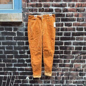 PAIGE Hoxton Ankle Skinny Corduroy Pants
